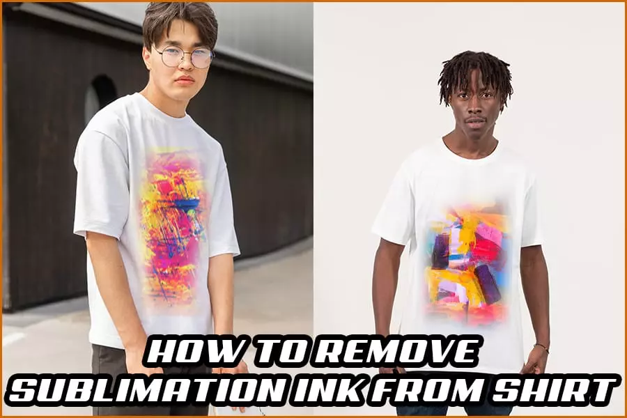 how to fix a sublimation mistake on a shirt